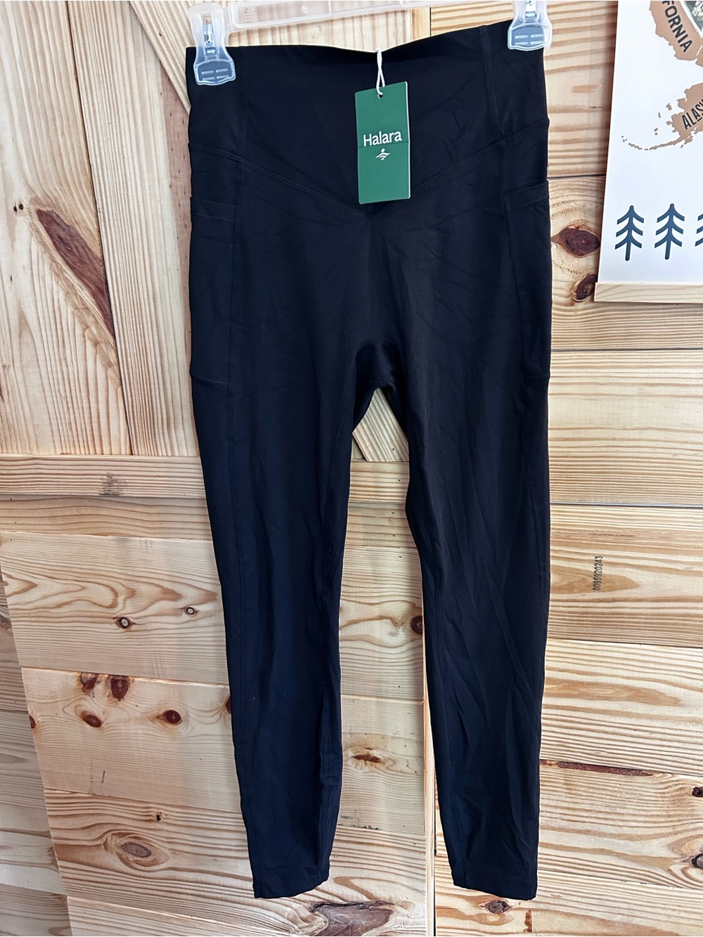HALARA Black High-Waist Butt Lifting Leggings